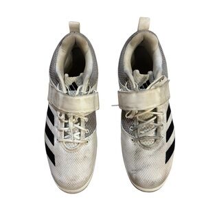 Adidas Powerlift 5 Weightlifting Shoes‎ Black and White Size 12.5
